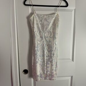 White Semi Formal Dress